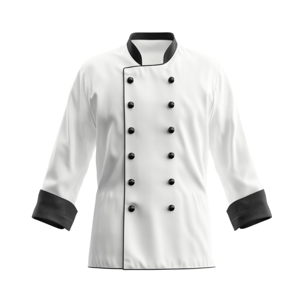 Knot Button Essential Chef Coat